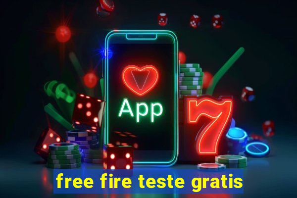 free fire teste gratis